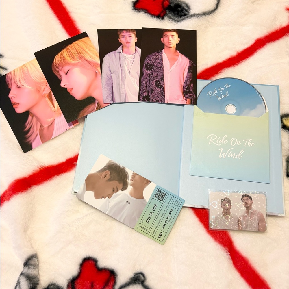 KARD Ride On The Wind Album Set with Photocards